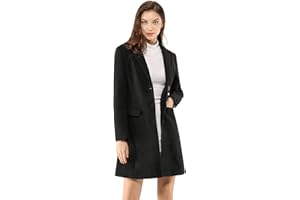 Allegra K Fall Coats for Women's 2025 Pea Coats Long Winter Trench Coat