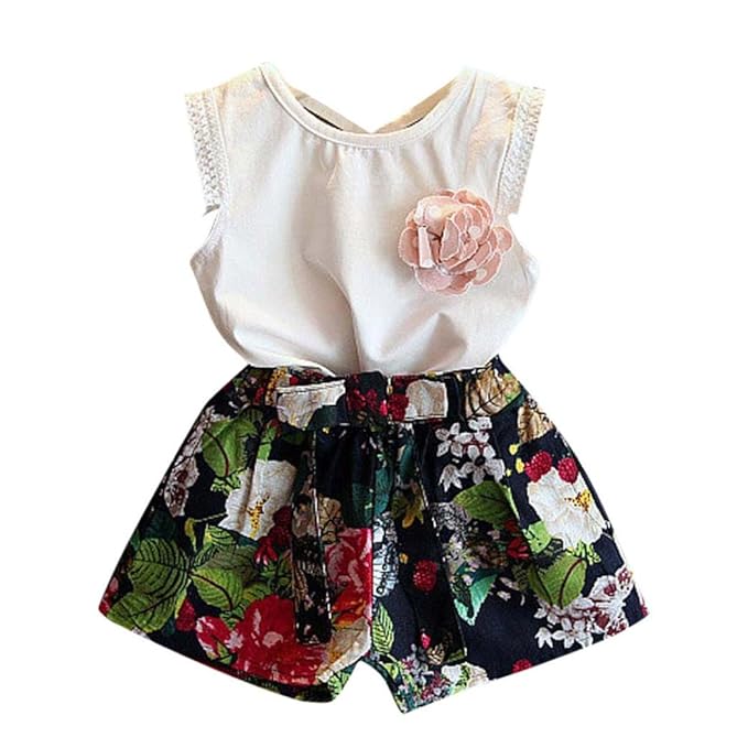 pantaloncini floreali