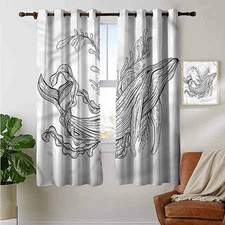 Cortinas Blanco Y Negro Para Sala - sleek body method