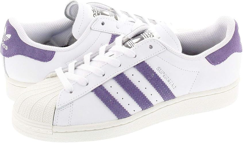 adidas white and purple