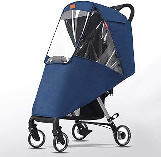 Universal Regenschutz für Kinderwagen - Kinderwagen Windschutz für Regen und Wind, wasserdicht und winddicht EVA Windschutz für Baby Pet Kinderwagen