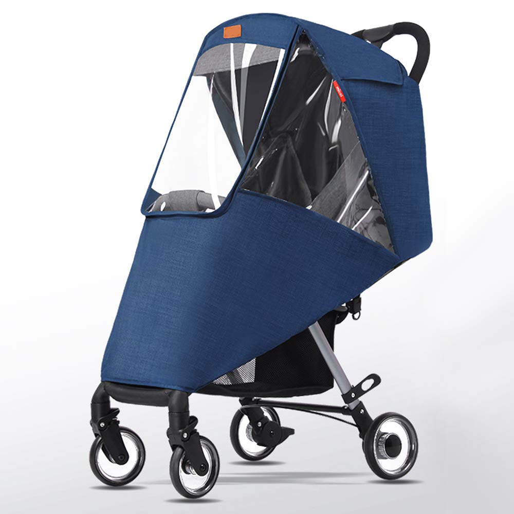 Universal Regenschutz für Kinderwagen - Kinderwagen Windschutz für Regen und Wind, wasserdicht und winddicht EVA Windschutz für Baby Pet Kinderwagen