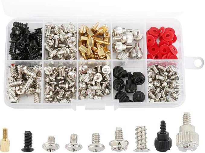228pcs Computer Screws Kit Phillips Head Assortment Kit Amazon.co.uk