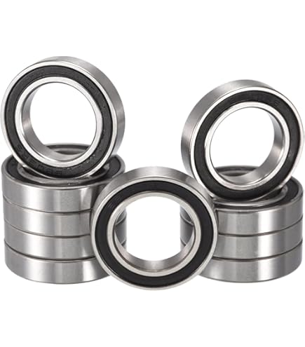 2 Roulements à Billes R12ZZ 3/4x1-5/8x7/16 En Acier Chromé Double Blindage - Sourcing Map