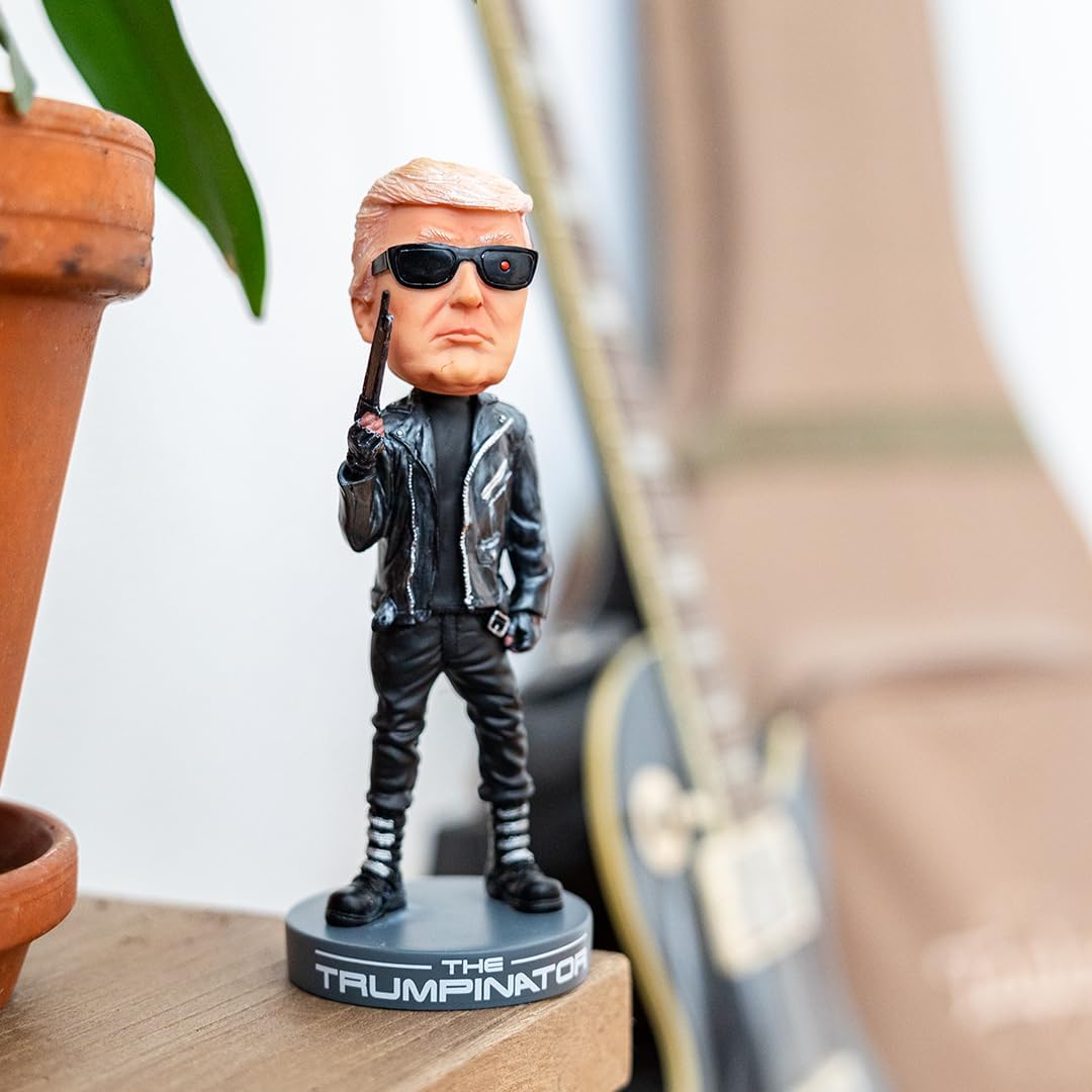 Proud Patriots The Trumpinator Bobblehead The #1 Patriotic & President Gift 2025 Birthday for Conservatives or Gag Gift for Liberals