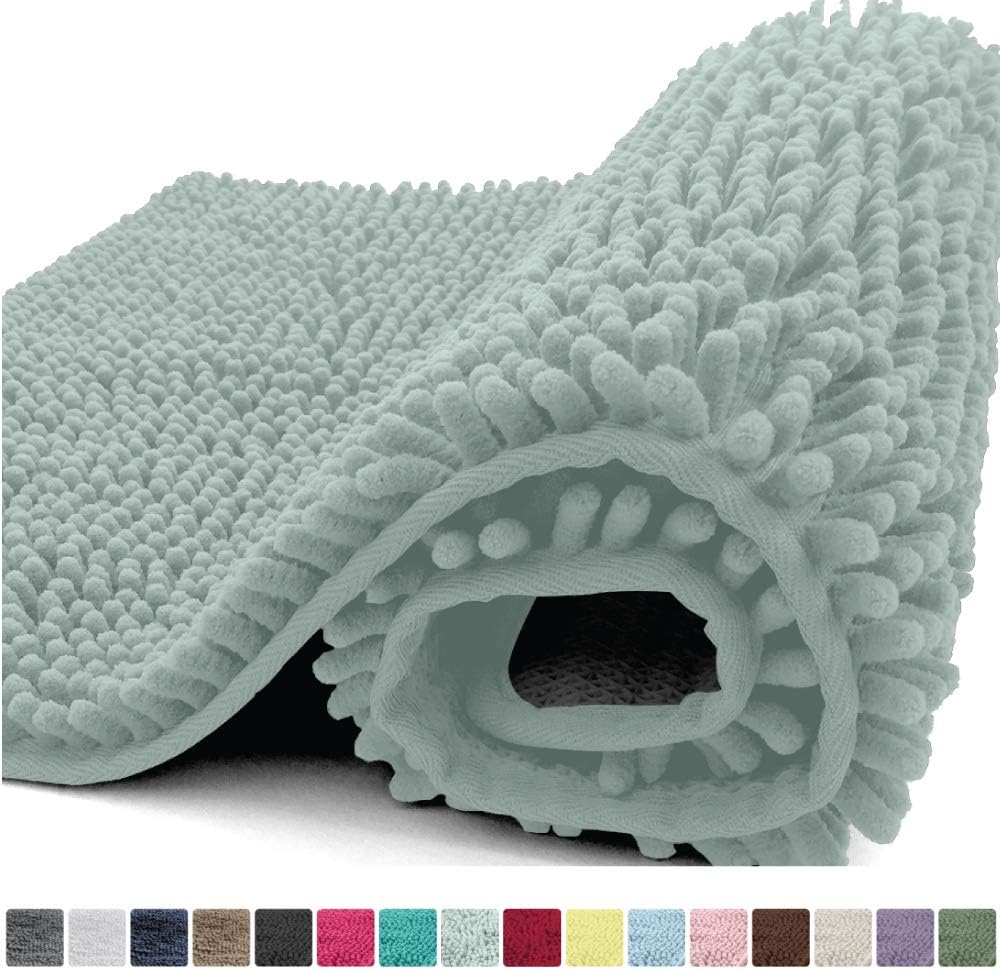 Kangaroo Plush Luxury Chenille Bath Rug, 30x20, Extra Soft