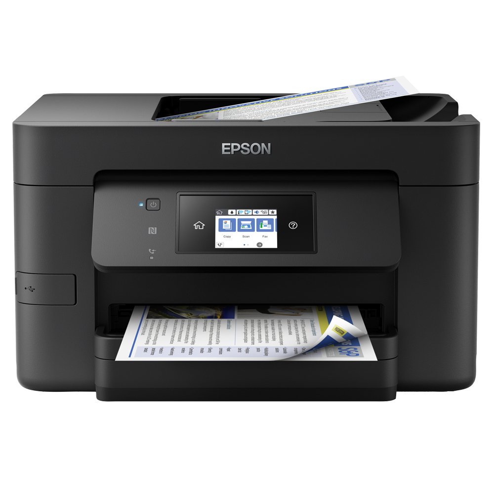 Inyección de Tinta, Impresión a Color, 5760 x 1440 dpi, 100 Hojas, A4,  Negro Epson Workforce WF-2510WF Inyección de Tinta 34 ppm 5760 x 1440 dpi  A4 WiFi Impresora multifunción Oficina y
