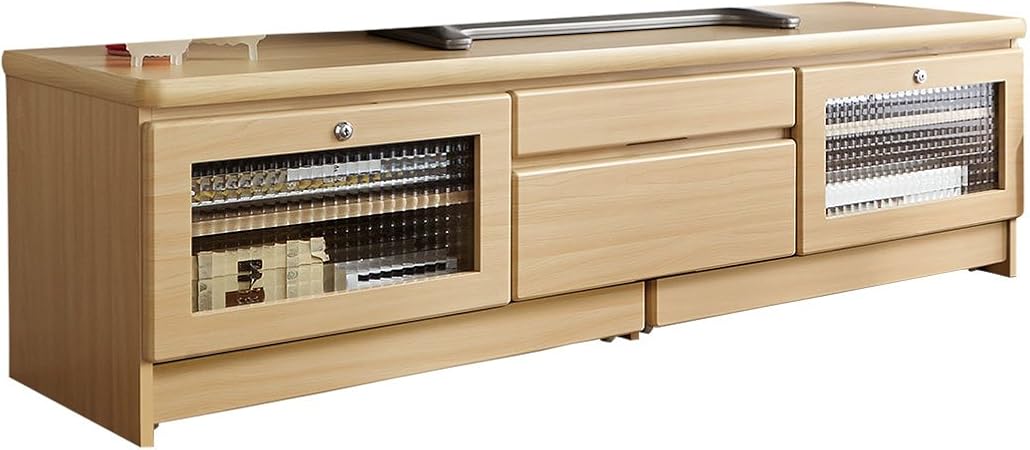 Amazon ニッセン 子供に安全 安心なtvボード サイズ 152cm幅 色 ナチュラル ローボード テレビ台 オンライン通販