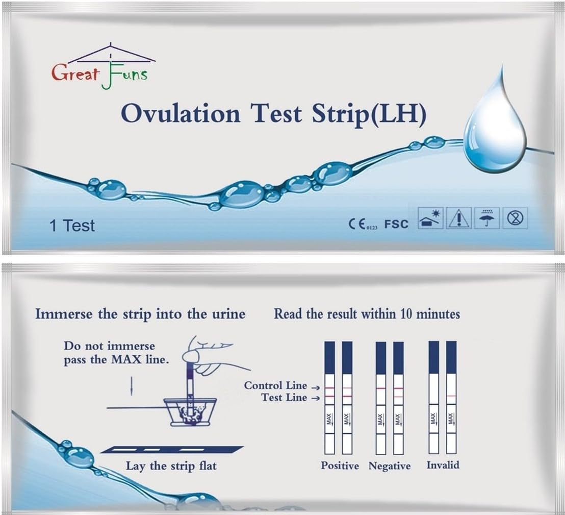 Greatfuns 10 Ovulation Test Strips(LH)