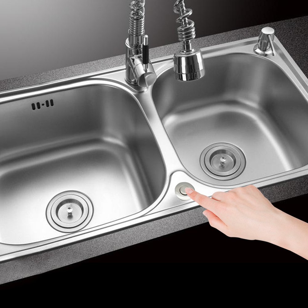 Garbage Disposal Air Switch Briidea Sink Top Button Dual Outlet Single