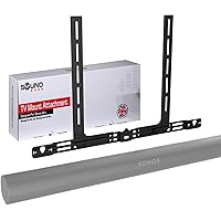 Soundbass Arc TV Mount, Black, Compatible with Sonos Arc and Arc Ultra Mounting Bracket for TV, Hardware Kit Included, Arc So