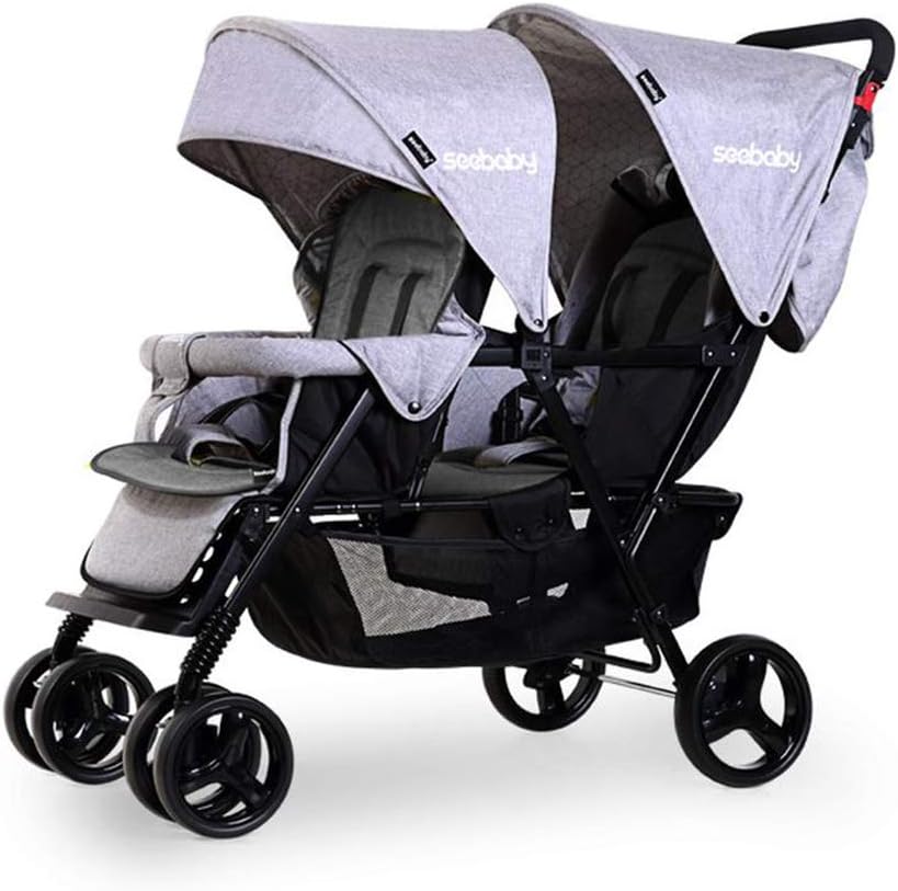 light double pushchair
