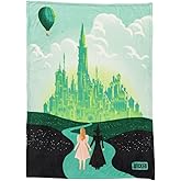 Franco Collectibles Wicked Elphaba and Glinda Bedding Super Soft Cozy Throw, 46 in x 60 in, (Officially Licensed Product)