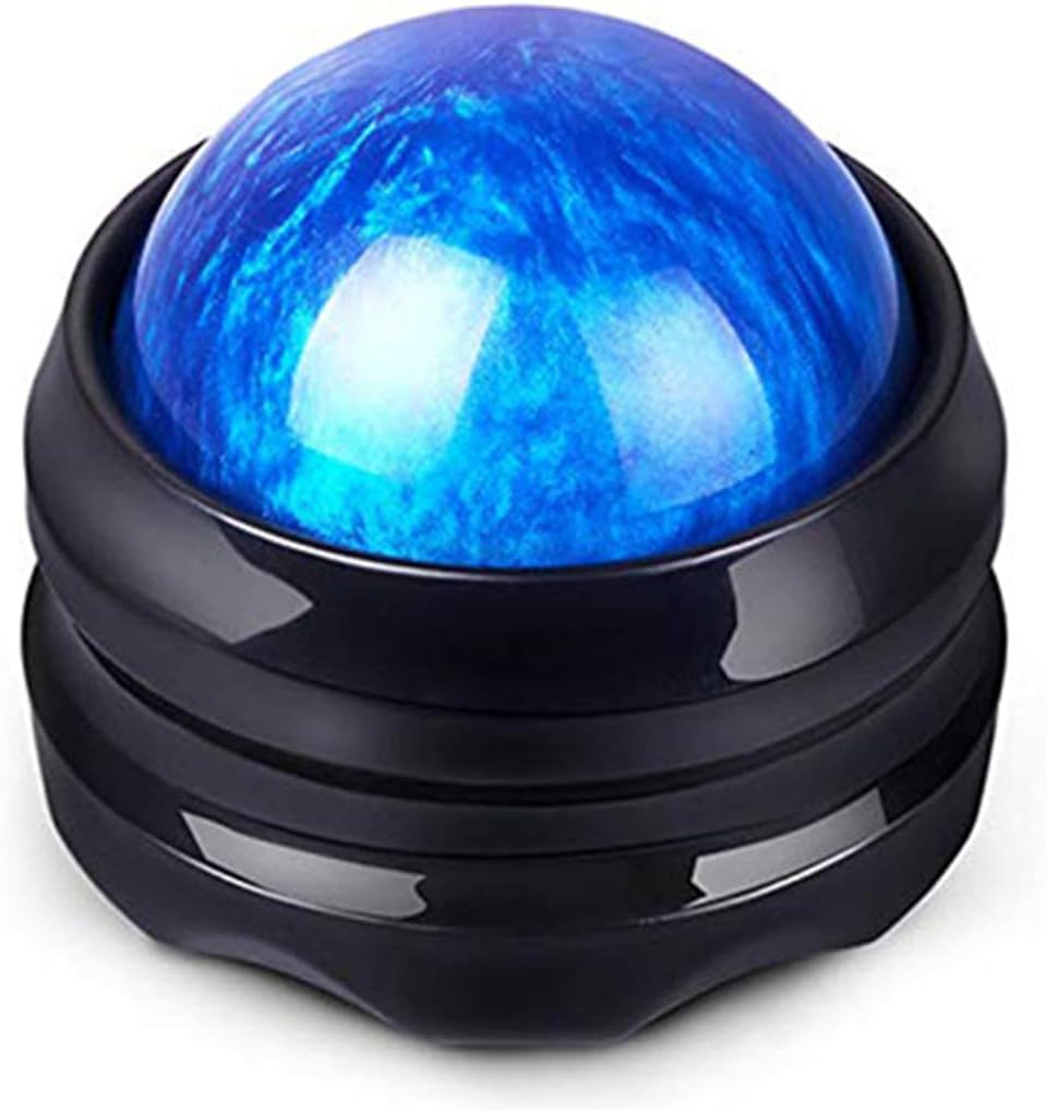 Elejolie Massage Ball Roller Manual Back Massager Relief Muscle Pain and Relax Full Body Joint Massage Essential Oil,Lotion(Green): Health & Personal Care
