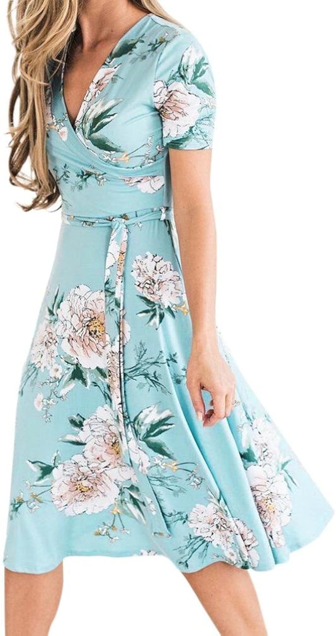 turquoise sundress short