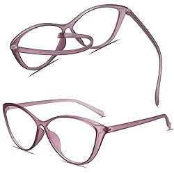 SOJOS Oversized Cateye Blue Light Blocking Glasses