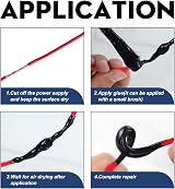 AINxtolm Liquid Insulating Rubber Coat 50mL Liquid Electrical Tape Black view 5
