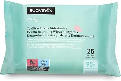 , Pack 25 Toallitas Húmedas Dermohidratantes, Bebés +0 Meses