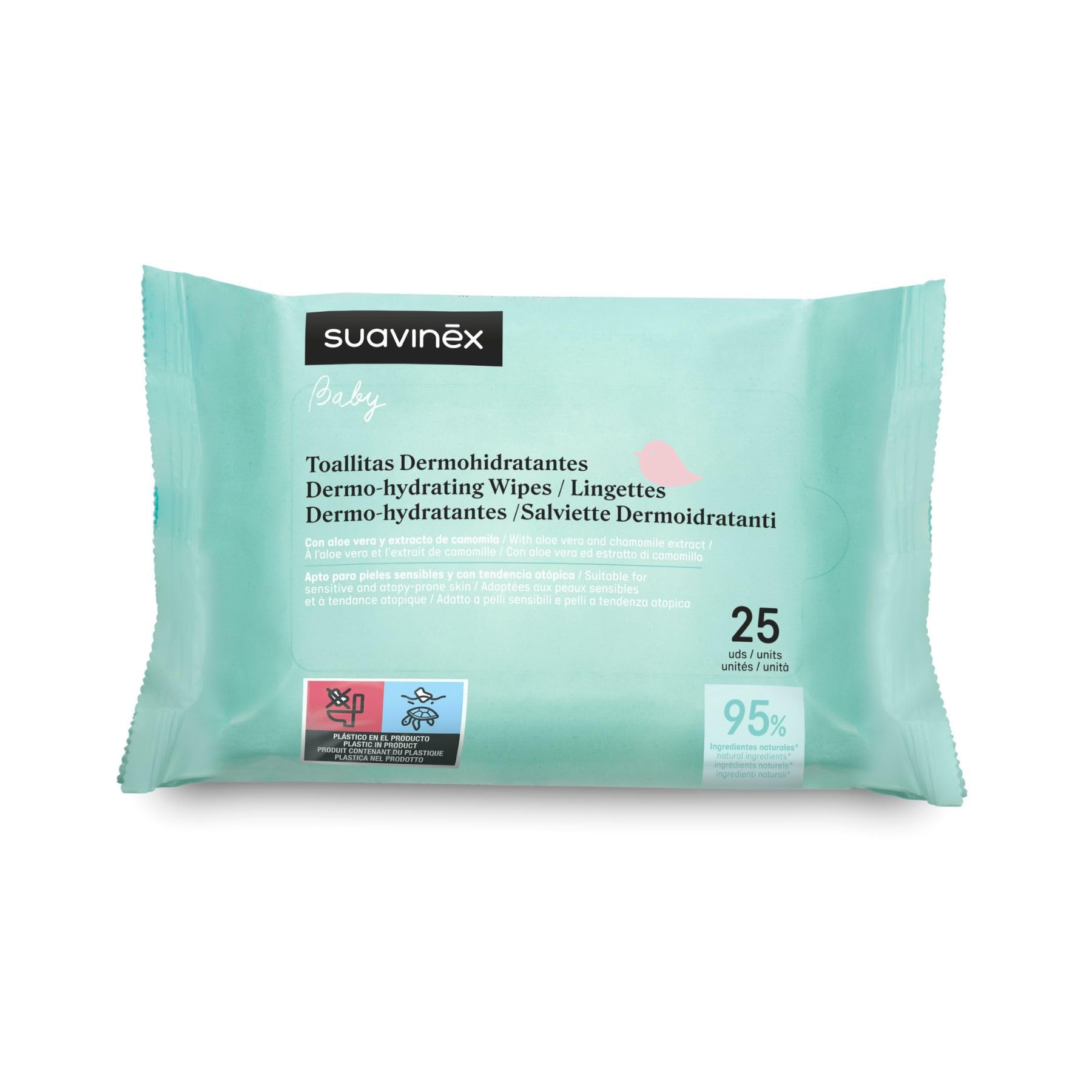Suavinex 3150729 Baby Wipes (Pack of 25)