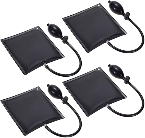 Amazon Pchero エアーウエッジ 強度tpu製品 ジャッキアップ エアーウェッジ車ドアロック 解除補助工具 ドアロック解除 エアーインフレーター ジャッキアップ 0kg対応 ジャッキ エアー 4個セット ドアロック 車 バイク