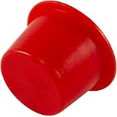 Caplugs T-249-W T Series, Plastic Tapered Cap and Plug, Red LD-PE, Protective Closures, Dust &amp; Moisture Seals, MIL Spec, SAE Fittings, EZ Remove, Cap OD 0.918" x Plug ID 1.104", Pack of 40 (Z249WQ2)