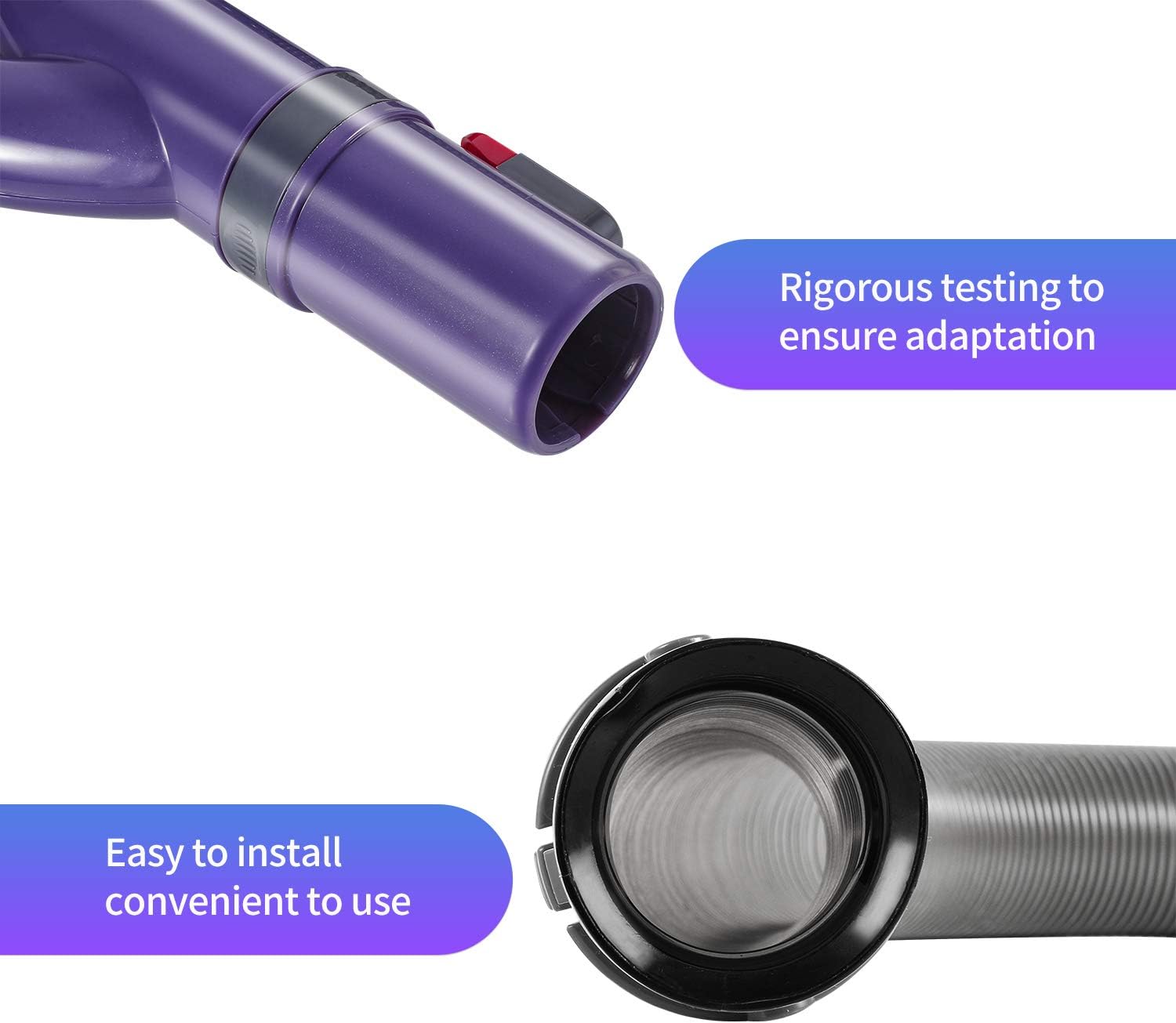 LesinaVac Replacement Hose Handle Compatible with Shark Navigator NV350,NV351,NV352,NV355, NV356, NV357 and UV440 Vacuums Cleaner Replace Parts No 113FFJ - Light(1 Pack): Home & Kitchen