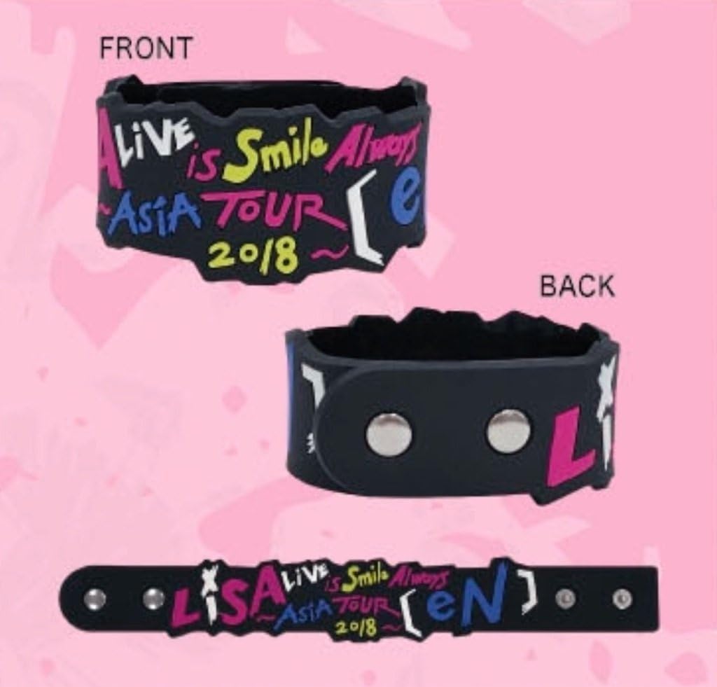 Lisa Live Is Smile Always Asia Tour 18 En 公式グッズ Lisaっ子ブレス En Ver アイドル 芸能人グッズ 通販 Amazon