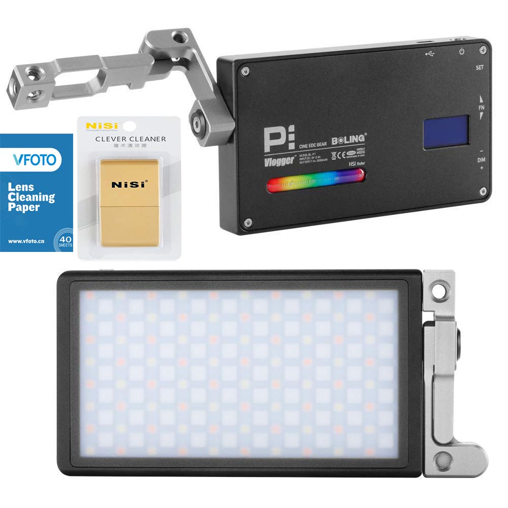 BOLING BLP1 RGB Led Video Light 2500K8500K Pocket Amazon.co.uk