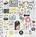 Simple Stories 6602 Fundamentals Carpe Diem Cardstock Stickers, 12