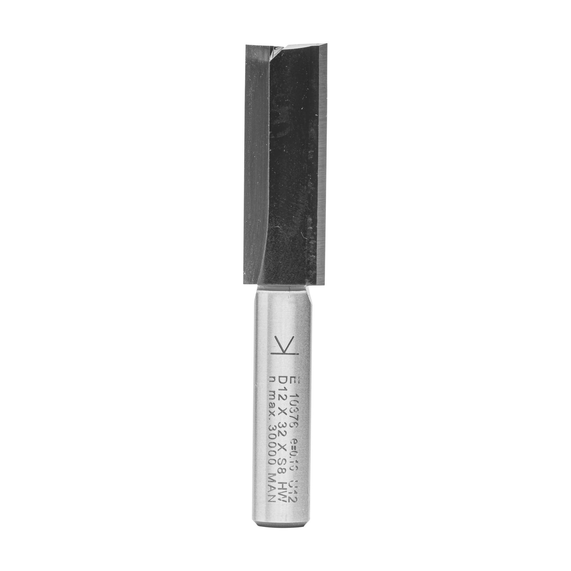 ENT 10376 Straight Cutter Tungsten Carbide TC, Shank (S) 8 mm, Diameter (D) 12 mm, NL 32 mm, SL 32 mm, GL 64 mm โ image 1