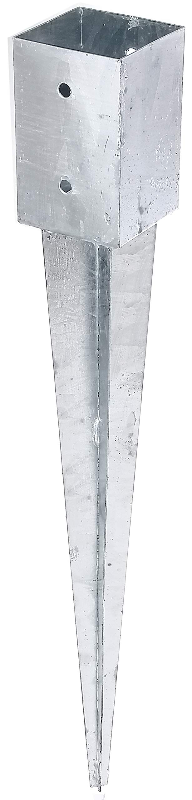 Ground Socket for Hammering/for Square Timber Posts Hop-Dip-Galvanised