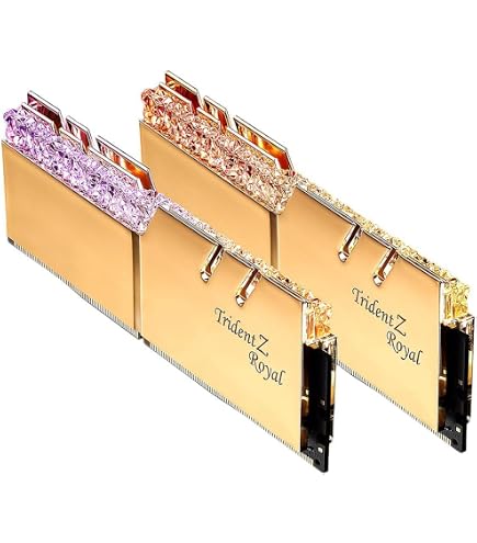 Amazon.com: G.Skill 32GB DDR4 Trident Z Royal Gold 3200Mhz PC4