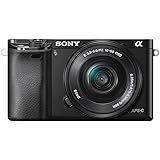 Sony A6000 Interchangeable Lens Digital Camera with SELP1650 Lens Kit - Black (24.3MP)
