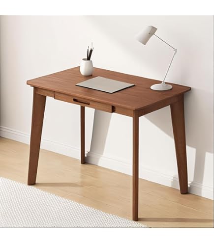 Amazon.com: IOTXY Solid Wood Writing Desk - Home Office Workbench
