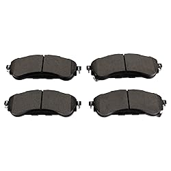 TRQ Rear Brake Pads Ceramic Compatible with