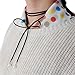 Mother's Day Gift- 3PCs Vintage Black Long Velvet Tassel Choker Necklace for Girls Adjustable
