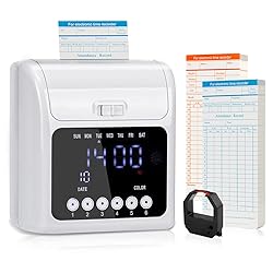 Tera Time Clocks with Extra 100pcs Time Cards