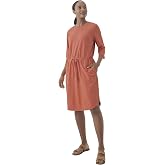 Pact Organic Cotton Women's Relaxed Tie Waist Dress