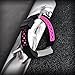 Lwsengme Silicone Strap Compatible with Fitbit Alta/Fitbit Alta HR Wrist Replacement Band Smart Watch Fitness Strap Accessory (Black/Pink)