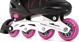 M.Y X-Skate Adjustable Pink Inline Skates for Kids Large EU 30-42 view 6