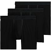 Jockey Men's Underwear Chafe Proof Pouch Cotton Stretch 6" Boxer Brief - 3 Pack