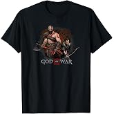 God of War Kratos and Son Ready T-Shirt T-Shirt