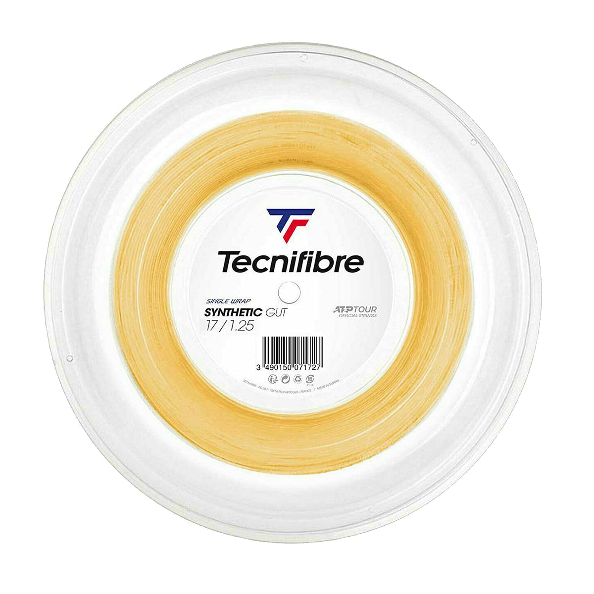 Tecnifibre Synthetic Gut Tennis String Natural 1.25mm - 200m Reel