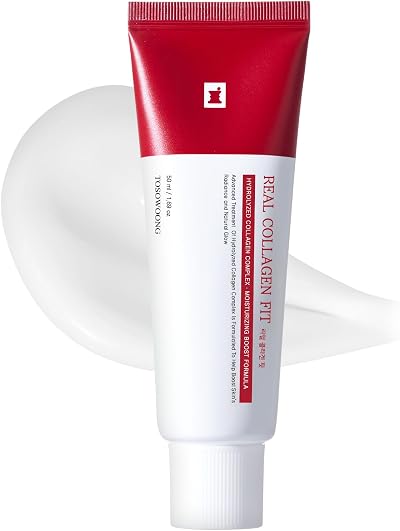 TOSOWOONG Real Collagen Fit Peel-Off Mask for Firming Glass Skin 500Da