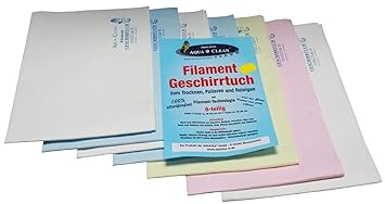 AQUA CLEAN Filament Geschirrtuch 6er Set