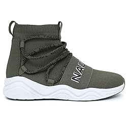 Nautica Kids High Top Sock Tennis Sneaker Athletic