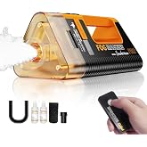 Rechargeable Portable Fog Machine,LENSGO SMOKE MASTER PRO 100W Handheld Smoke Machine,Outdoor Remote Control Indoor for Photo