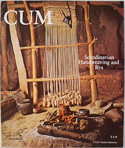 Scandinavian Handweaving and Rya by C.U.M. (Paperback)