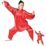 ZooBoo Unisex Korean Silk Tai Chi Uniforms Kung Fu