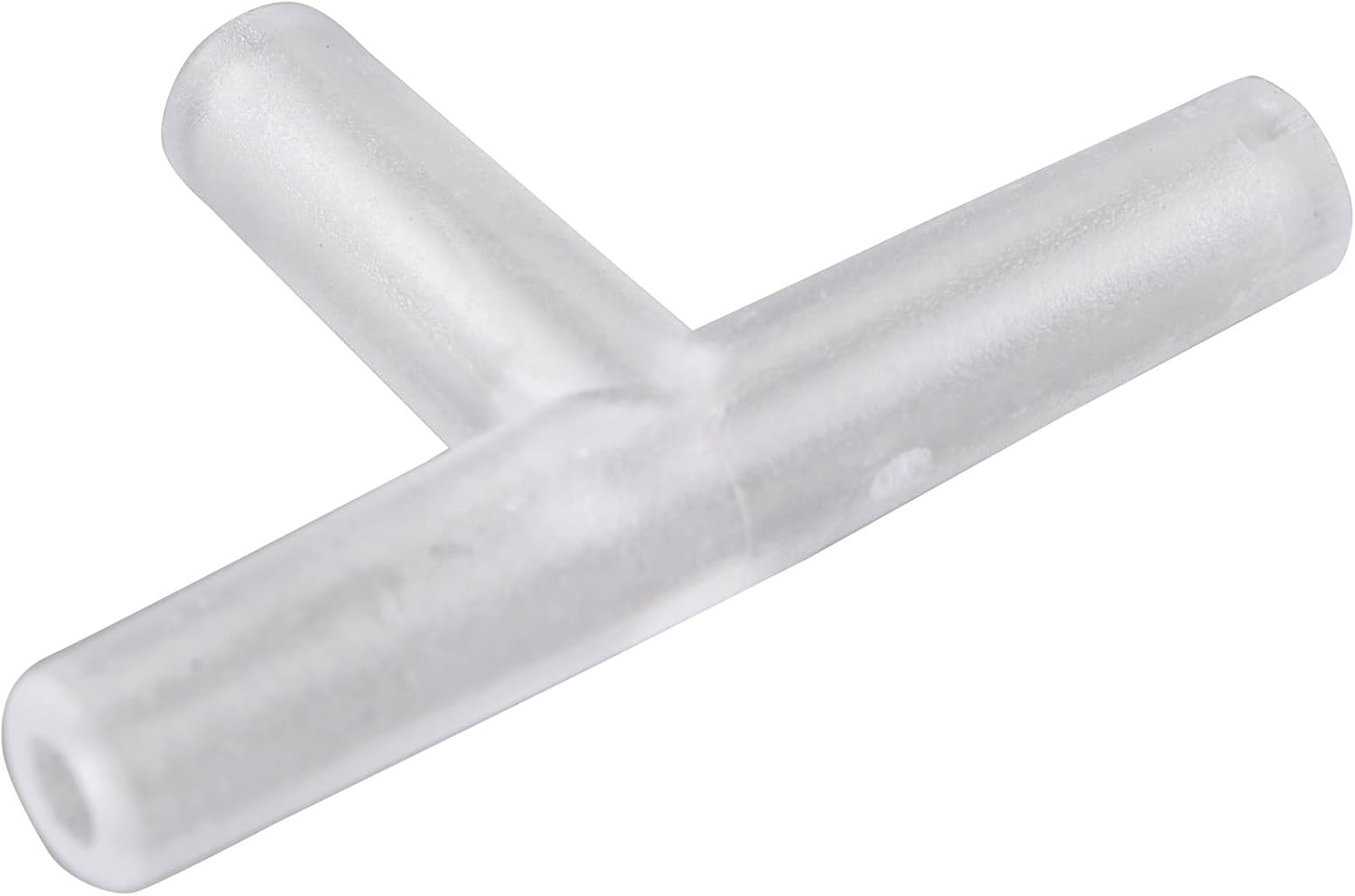 HALJIA 10PCS 4mm Clear Plastic Aquarium 3 Way T Type Air Valve Air Tubing Connectors, Silver - Image 5